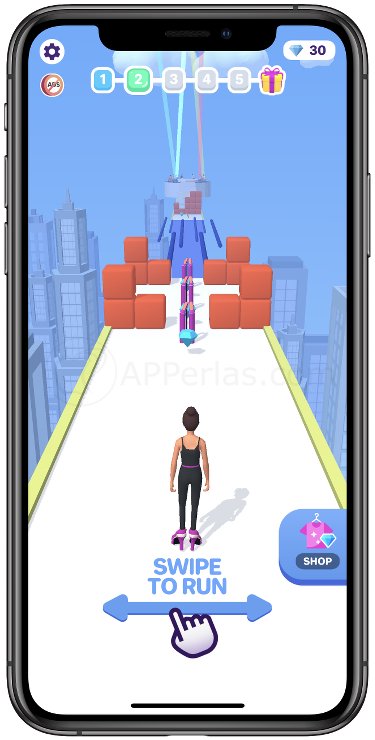Controles de High Heels! para iOS Controles de High Heels! para iOS