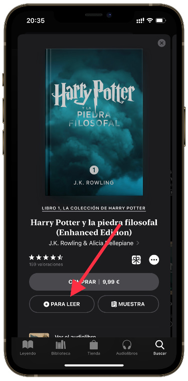 Leer añadir libros a tu lista de lectura 2