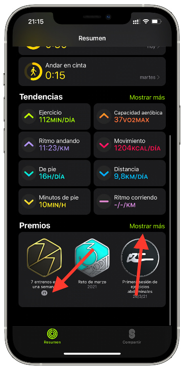 número total de un mismo premio 1