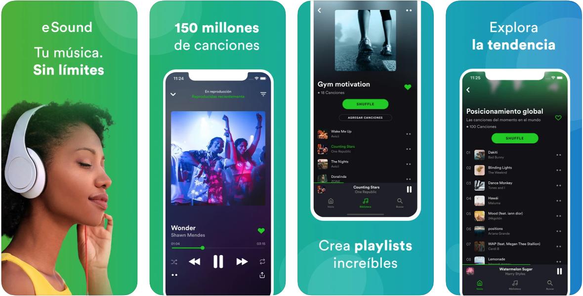 Interfaz de eSound Interfaz de eSound