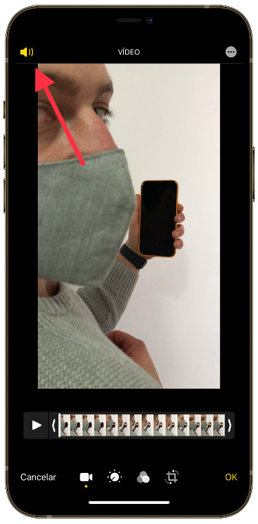 icono silenciar un vídeo 1