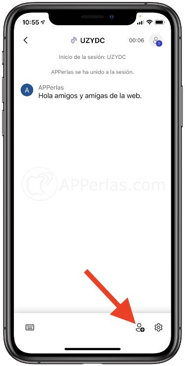 Añade a más personas en la conversación