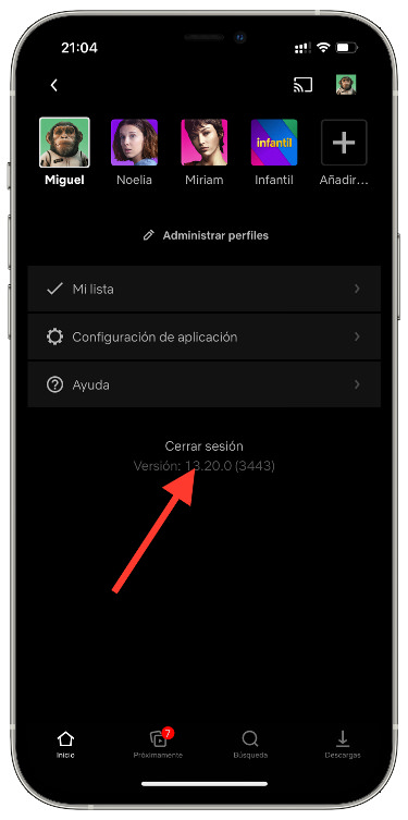 sesión cuenta nueva en Netflix 1