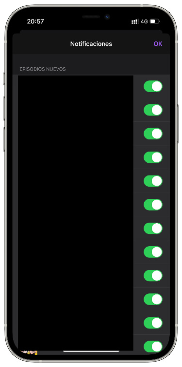 activar notificación con capítulos nuevos 2