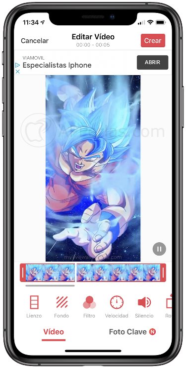 Selecciona la parte del vídeo que quieras mostrar Selecciona la parte del vídeo que quieras mostrar