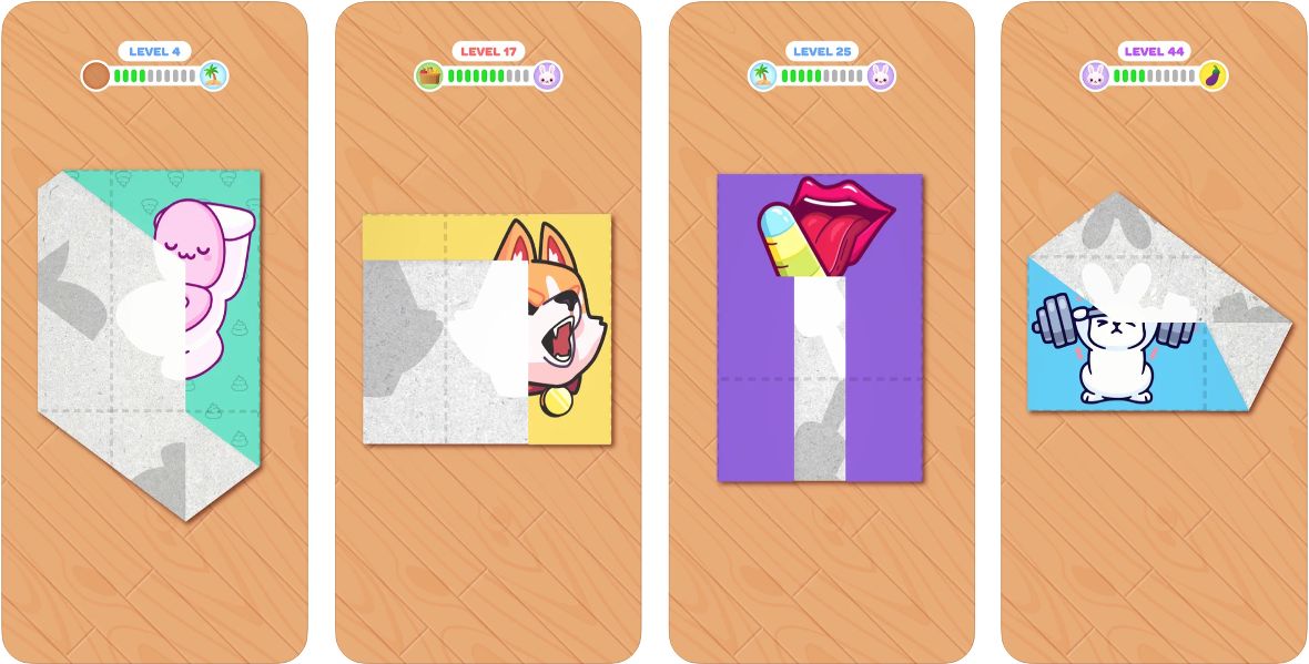 Capturas de pantalla de Paper Fold