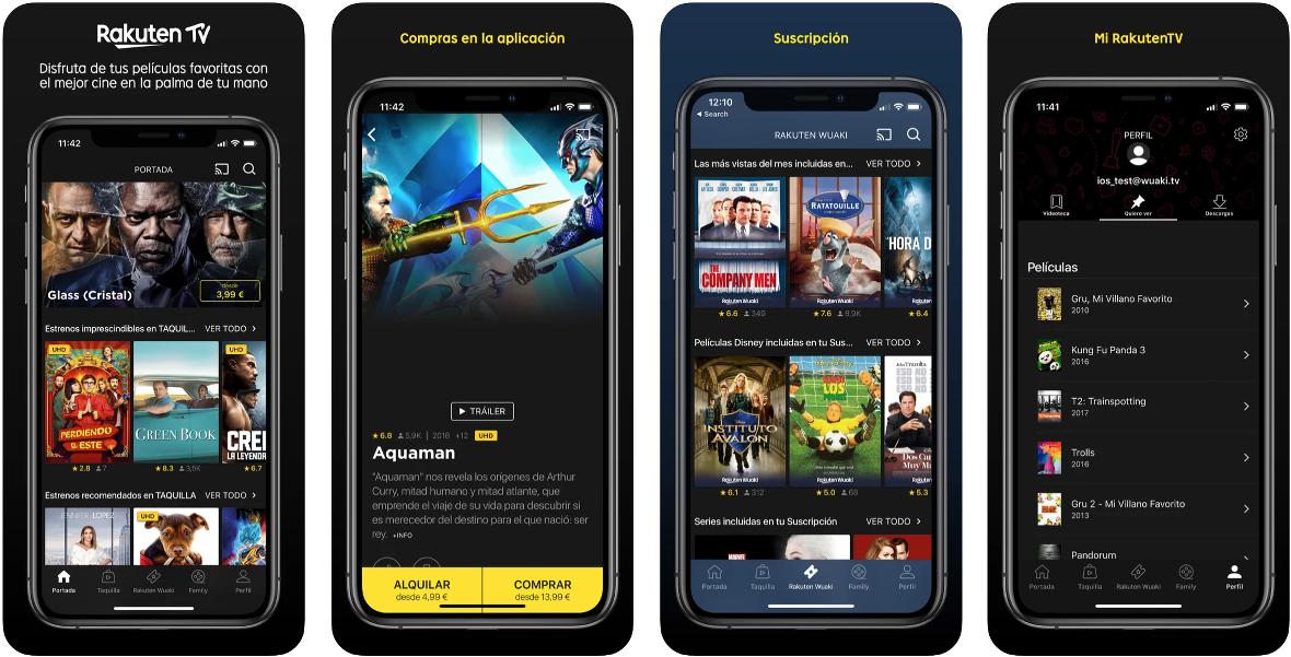 App de Rakuten TV App de Rakuten TV