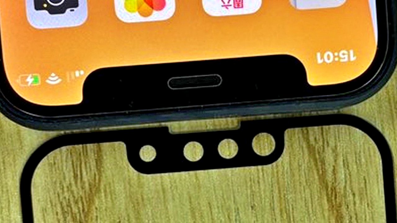 Notch más pequeño en los iPhone 12S o iPhone 13