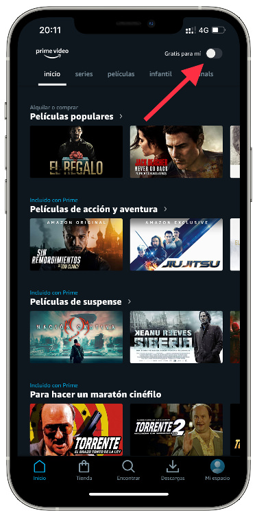 incliye Amazon Prime Video 1