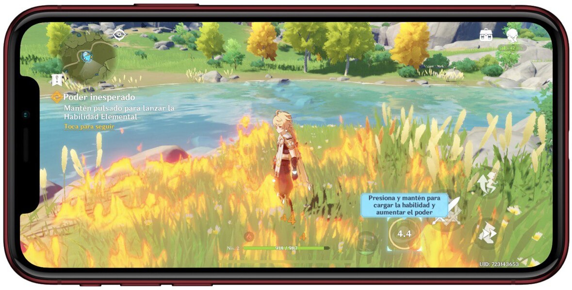 Genshin Impact, controles