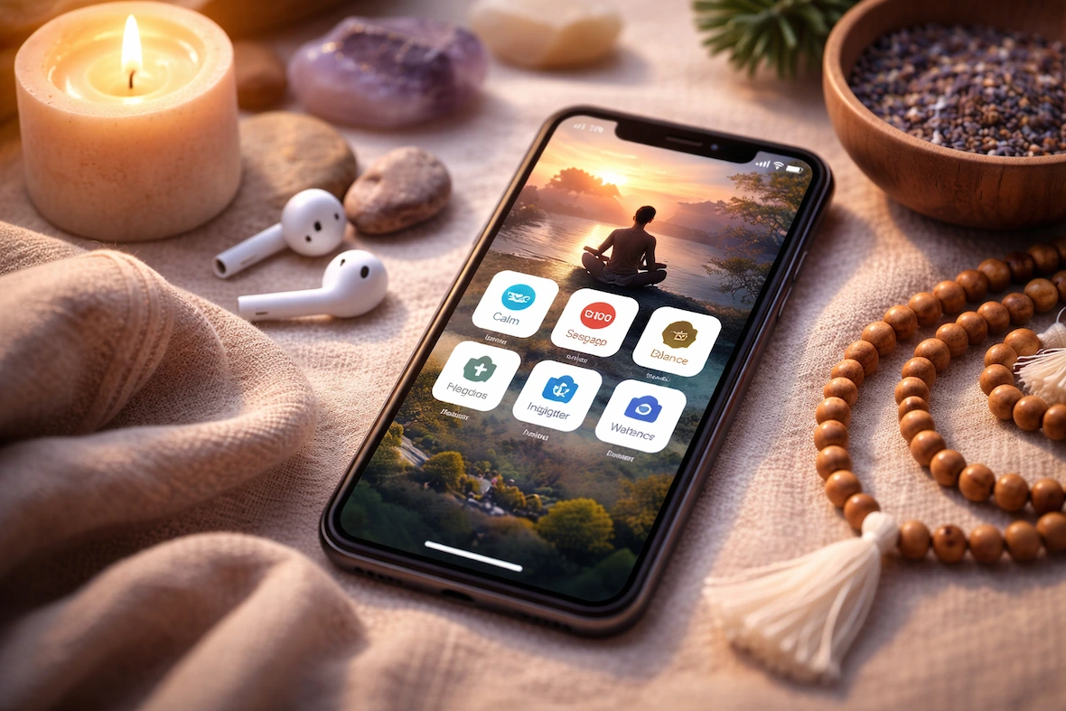 v Apps para meditar