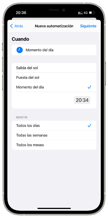seleccionar las esferas del Apple Watch 1