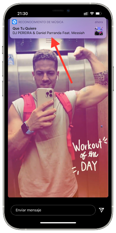 extensión reconocer canciones dentro de las apps 1