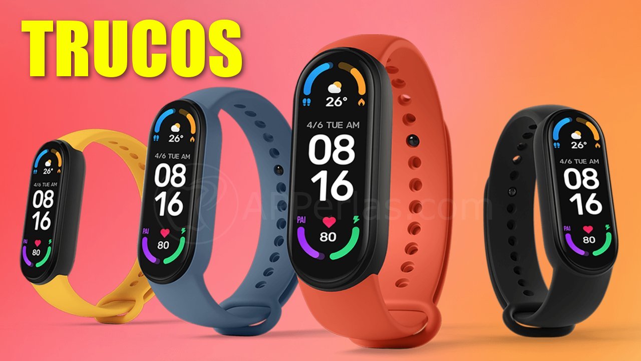 Trucos para la Mi band 6 Trucos para la Mi band 6