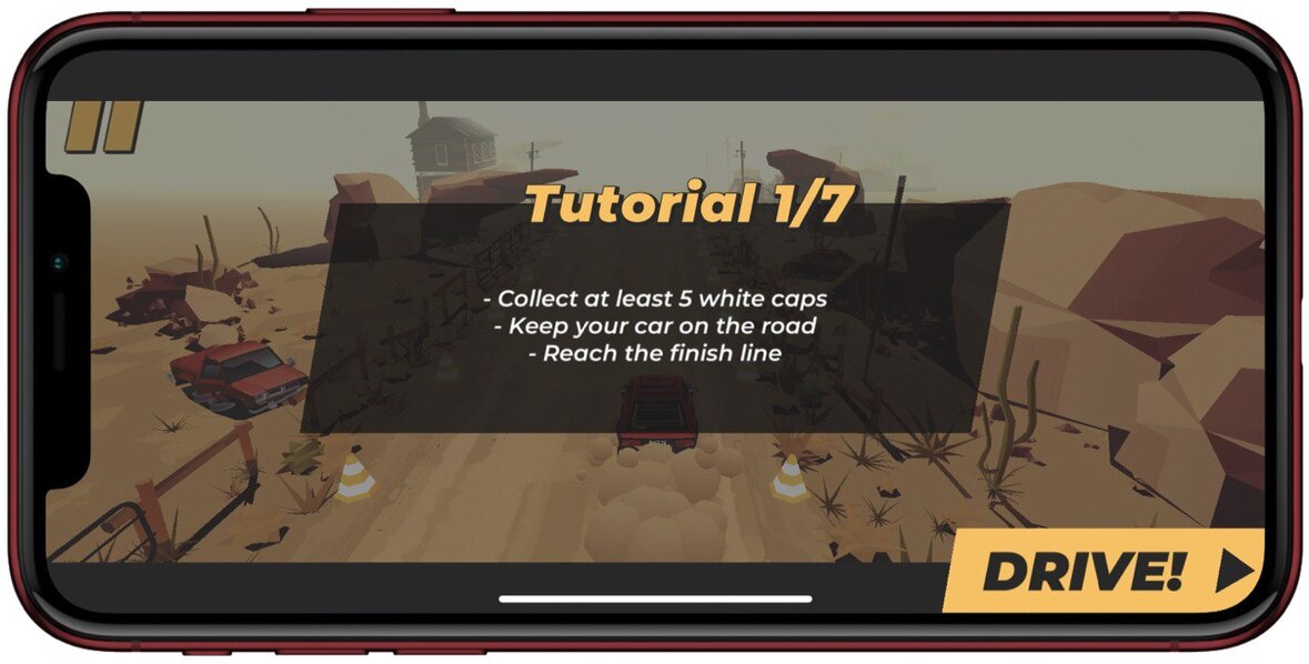 Niveles tutorial #DRIVE