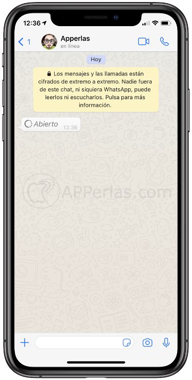 Foto de Whatsapp que sólo se ha podido ver una vez Foto de Whatsapp que sólo se ha podido ver una vez