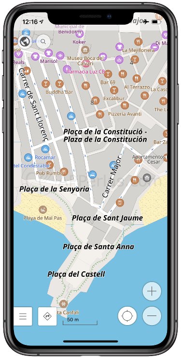 Mapas sin conexión para viajar Mapas sin conexión para viajar