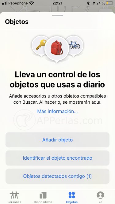App "Buscar" de iOS App "Buscar" de iOS