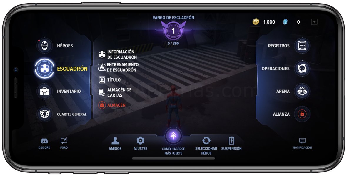 Ajustes de Marvel Future Revolution Ajustes de Marvel Future Revolution