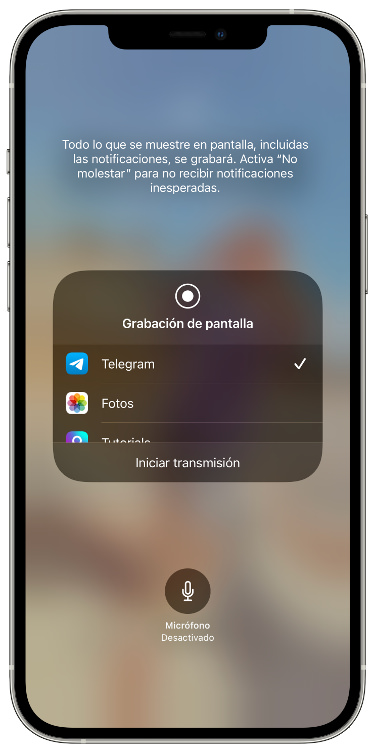 compartir pantalla en un chat de Telegram 6