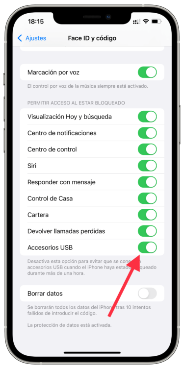 desactivar iPhone más seguro 1