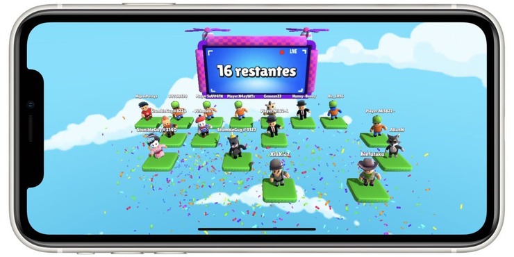 Jugadores de la partida