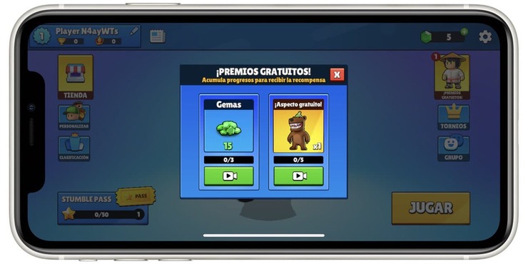 Premios Stumble Guys