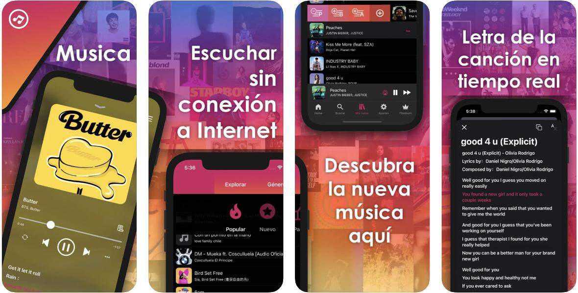 Musica XM internet conexión Musica XM internet conexión