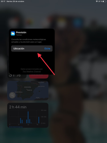 editar cambiar la ubicación 1