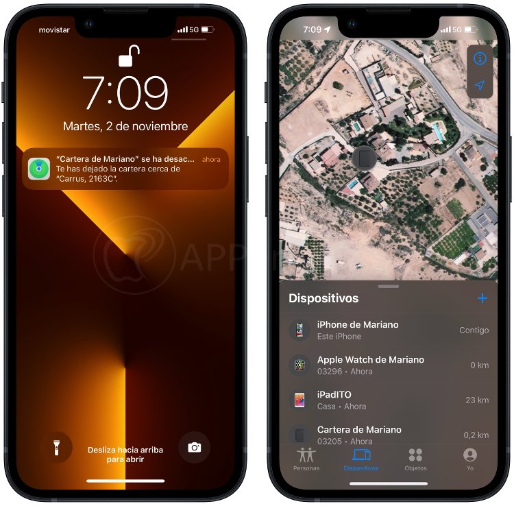 Aviso de perdida del accesorio Aviso de perdida del accesorio