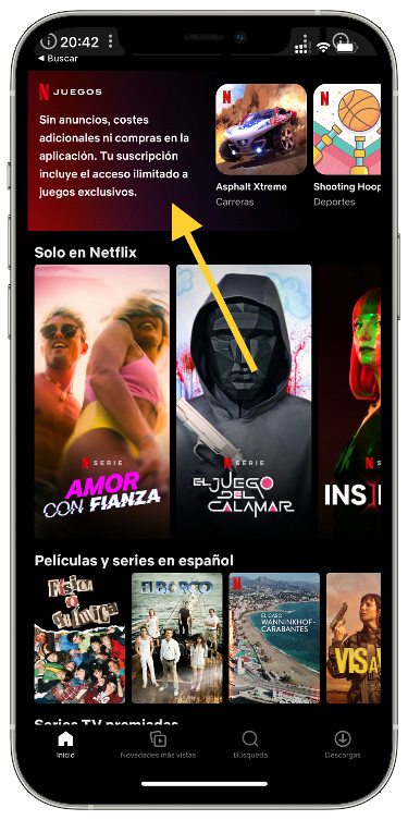 Juegos juegos de Netflix 1