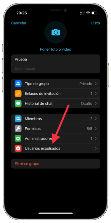 Editar expulsar a un usuario 1