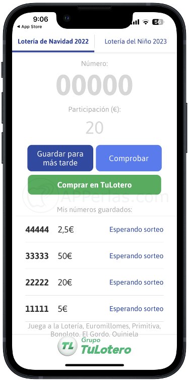 Participaciones a la lotería de navidad y del sorteo del niño Participaciones a la lotería de navidad y del sorteo del niño