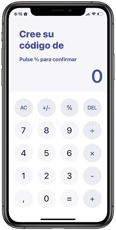 Crea una contraseña en Calculator + Crea una contraseña en Calculator +