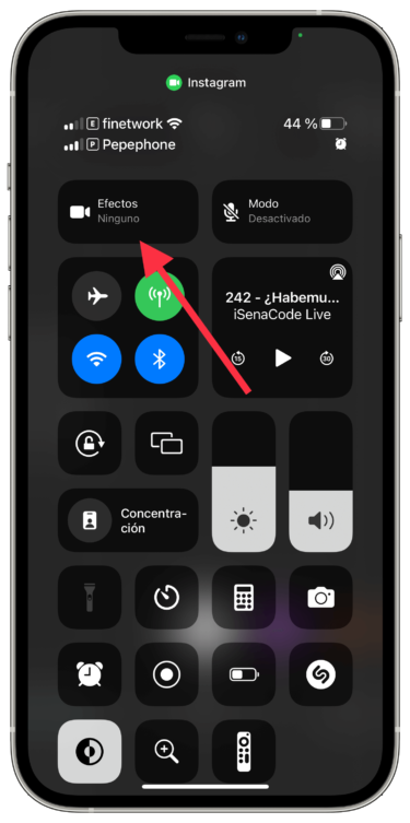Control desenfoque en Instagram 1