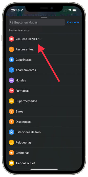 Mapas puntos de vacunación 1