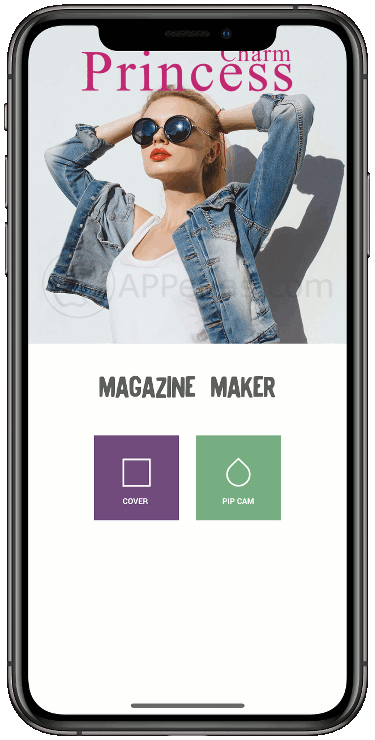 Menú de Magazine Cover Menú de Magazine Cover