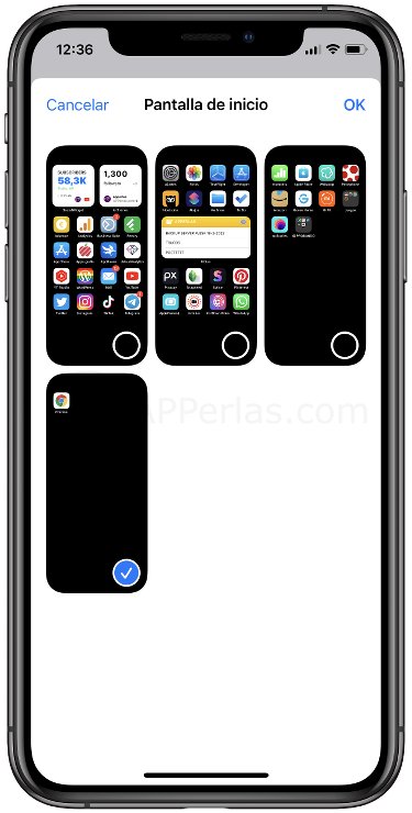 Elige la pantalla que quieres mostrar en el nuevo modo de concentración Elige la pantalla que quieres mostrar en el nuevo modo de concentración