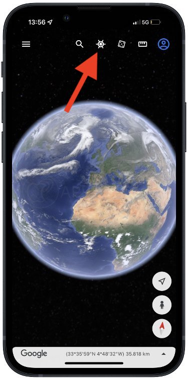 Accede a la secuencia de imágenes aceleradas de Google Earth