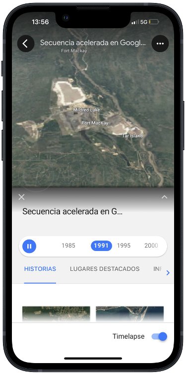 Así puedes viajar en el tiempo en Google Earth Así puedes viajar en el tiempo en Google Earth