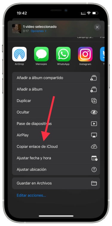 Copiar enlace vídeos sin perder calidad 1