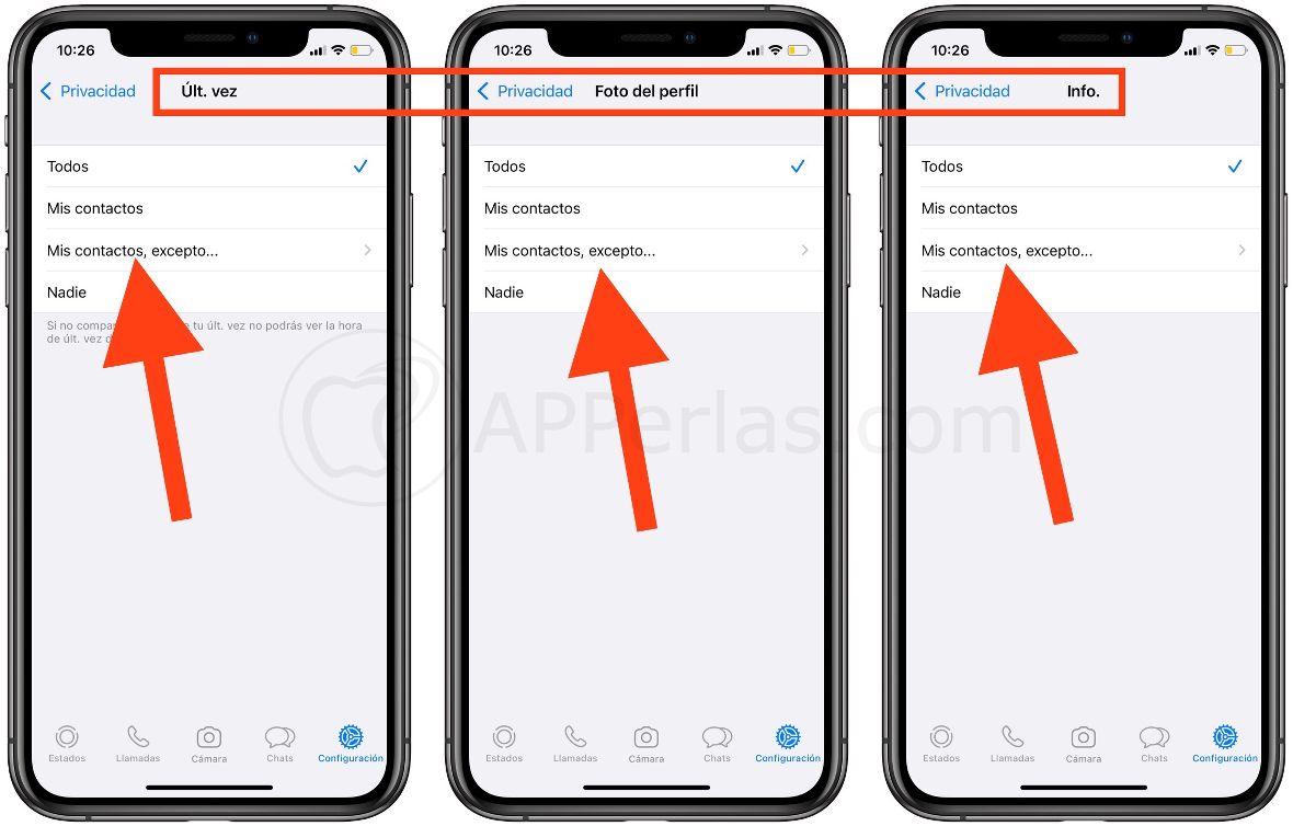 "Mis contactos, excepto..." la opción que muchos esperamos "Mis contactos, excepto..." la opción que muchos esperamos