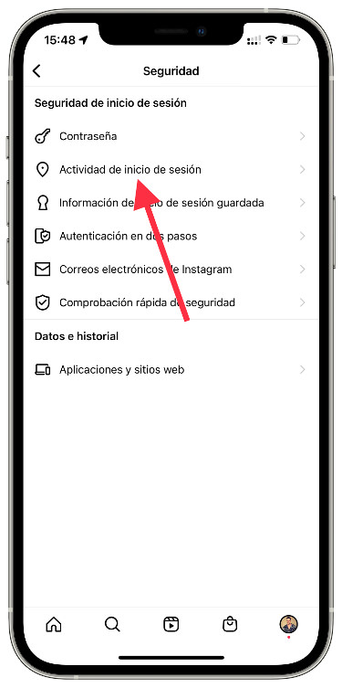 conectado a tu cuenta de Instagram 1