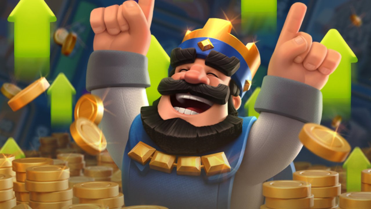 Gana monedas de oro en Clash Royale