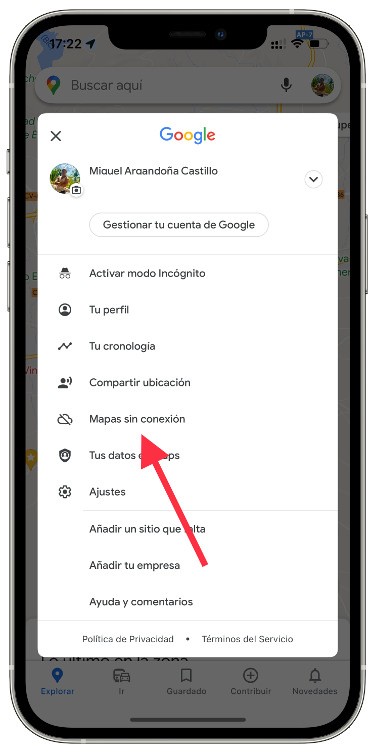 descargar mapas de Google Maps 2