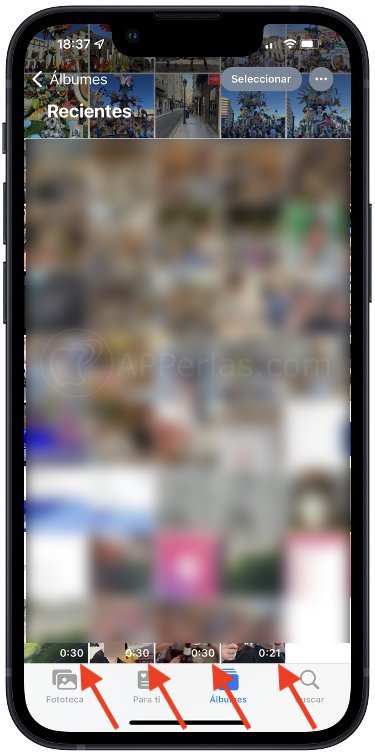Comprobando que el vídeo se haya partido Comprobando que el vídeo se haya partido