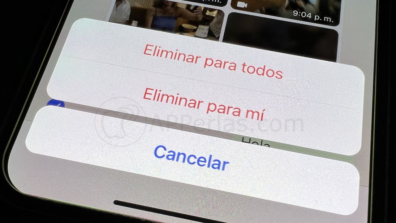 Así podrás borrar un WhatsApp para todos Así podrás borrar un WhatsApp para todos