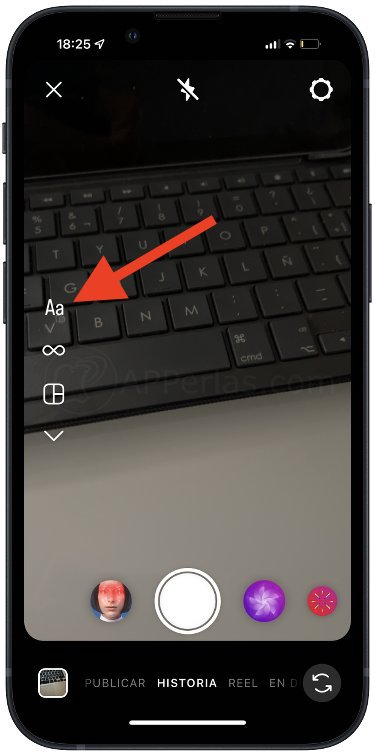 Crea una historia de Texto en Instagram Crea una historia de Texto en Instagram