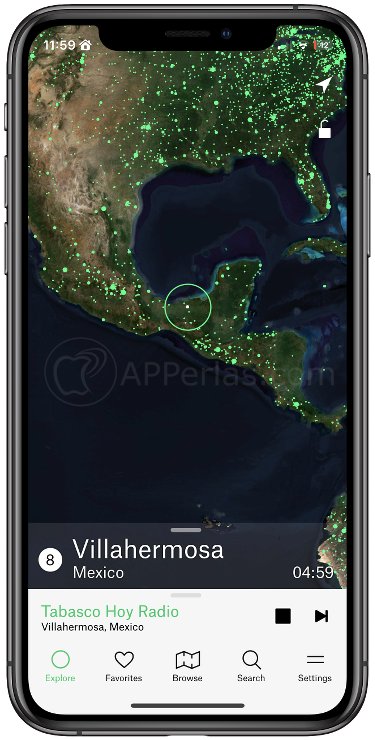Radio Garden para iPhone Radio Garden para iPhone