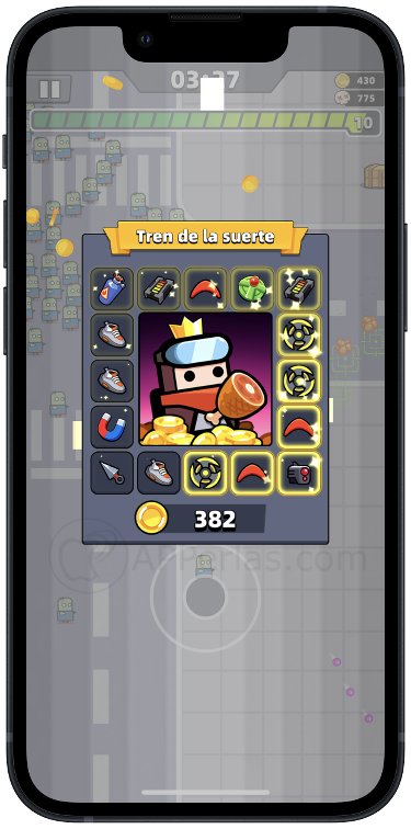 Gana todo tipo de armamento y mejoras Gana todo tipo de armamento y mejoras